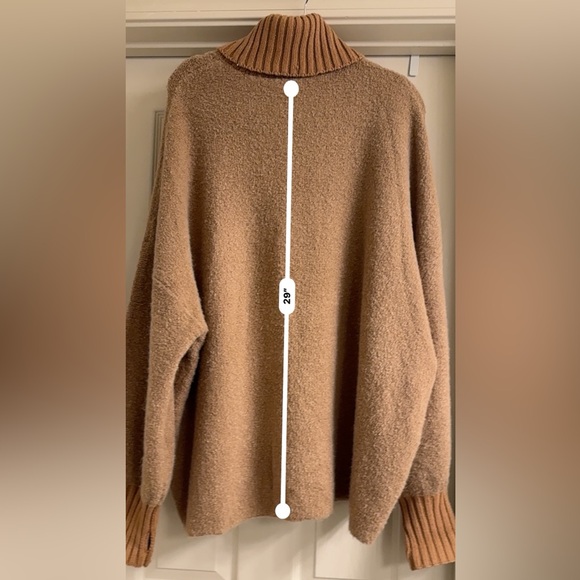 OFFLINE BY AERIE CHILLSIDE TURTLENECK KNIT OVERSIZED SWEATER size XL - Picture 4 of 7